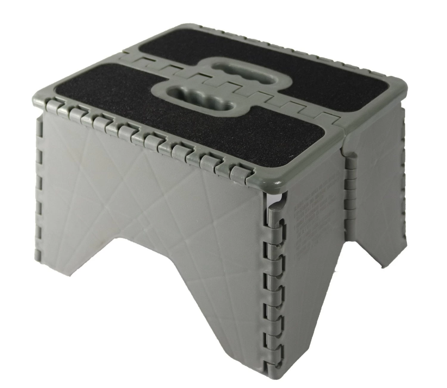 Grey Heavy Duty Folding Stool