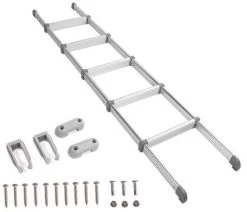 Aluminium Bunk Ladder With Mounting Brackets