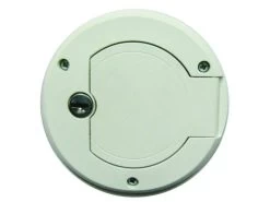 Camec Lockable Water Filler R/H Hinge White One Key Compatible