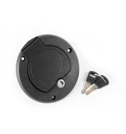 Lockable Water Filler R/H Black