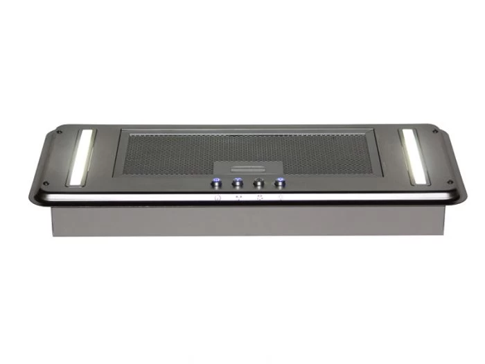Camec 12V Flush Mt Range Hood Twin Turbo Fans & LED Strips - Image 2