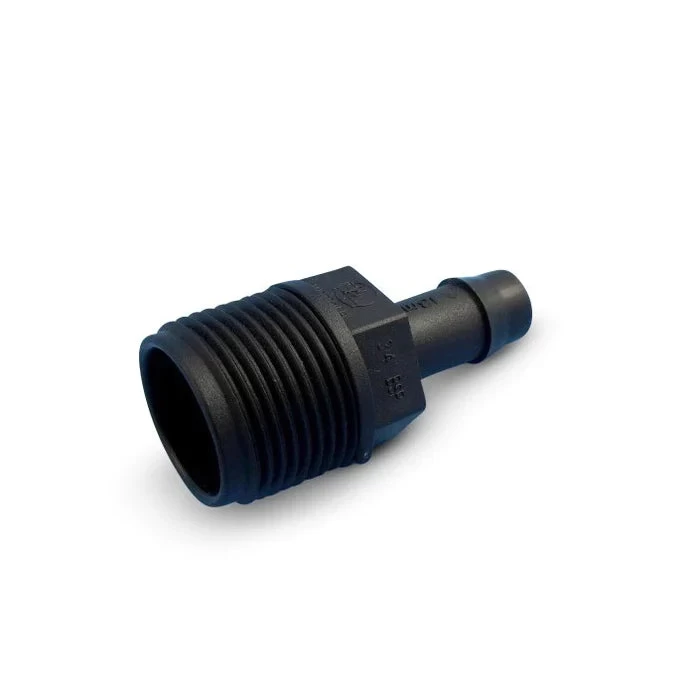 Poly Hose Tail - 19 M.BSP X 13 Barb