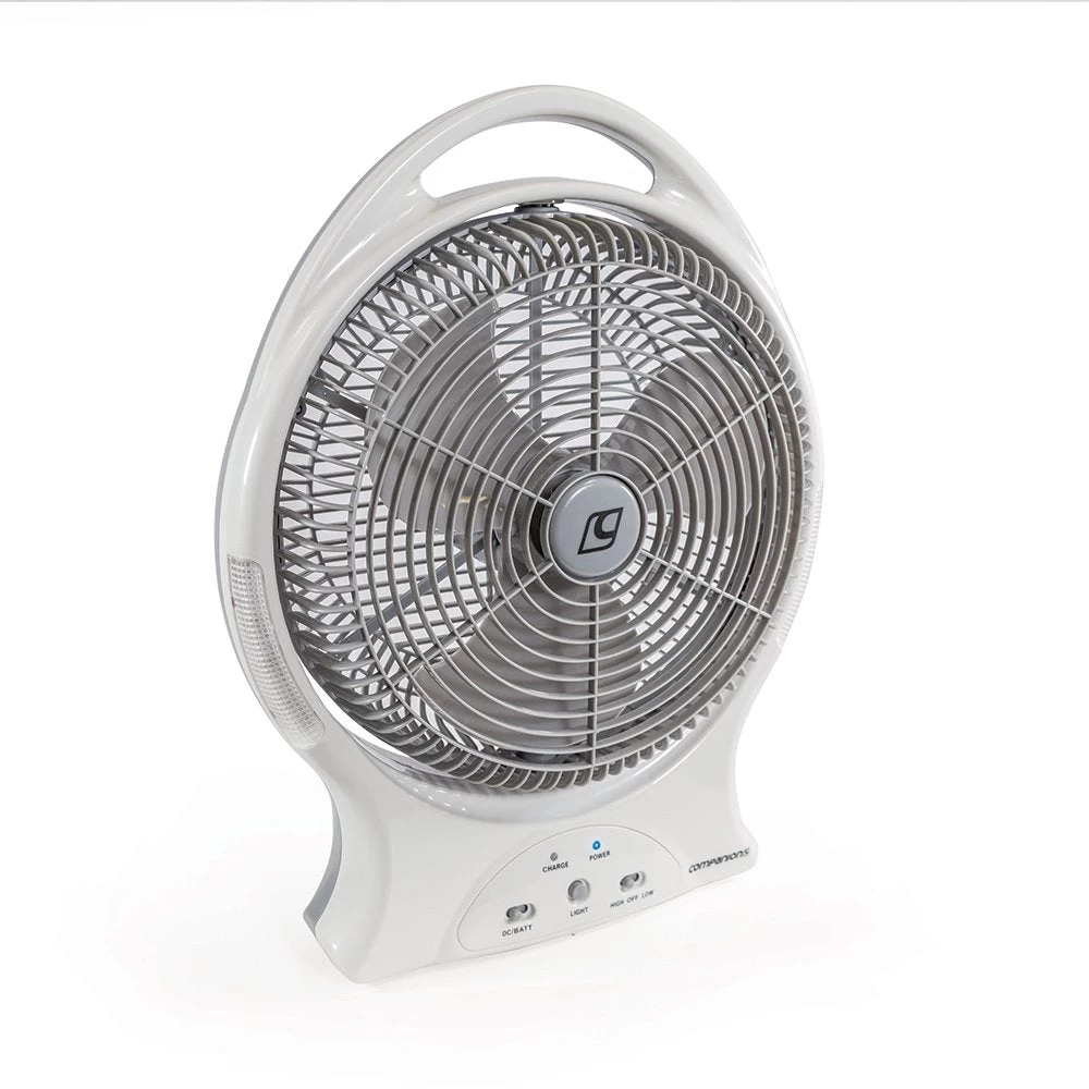 Companion Aero Breeze Lithium Fan 30cm Rechargeable