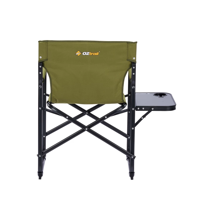 Oztrail Directors Classic Chair With Side Table - Image 6
