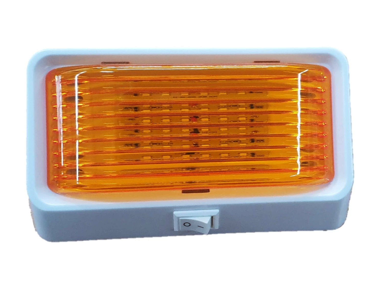 12V LED Annex Light With Switch Clear Lens - Image 3