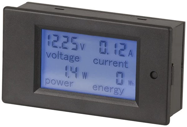 20A DC Power Meter With Built In Shunt
