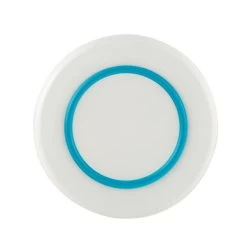 Palm Sorona Med Plate With Vivid Blue 21cm