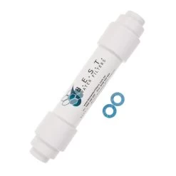 B.E.S.T. Inline Water Filter 3/4 Bsp Threads Bare Connections