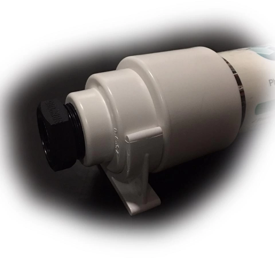 B.E.S.T. Inline Water Filter 1/2" BSP Threads No Fittings With Mounting Clips - Image 3