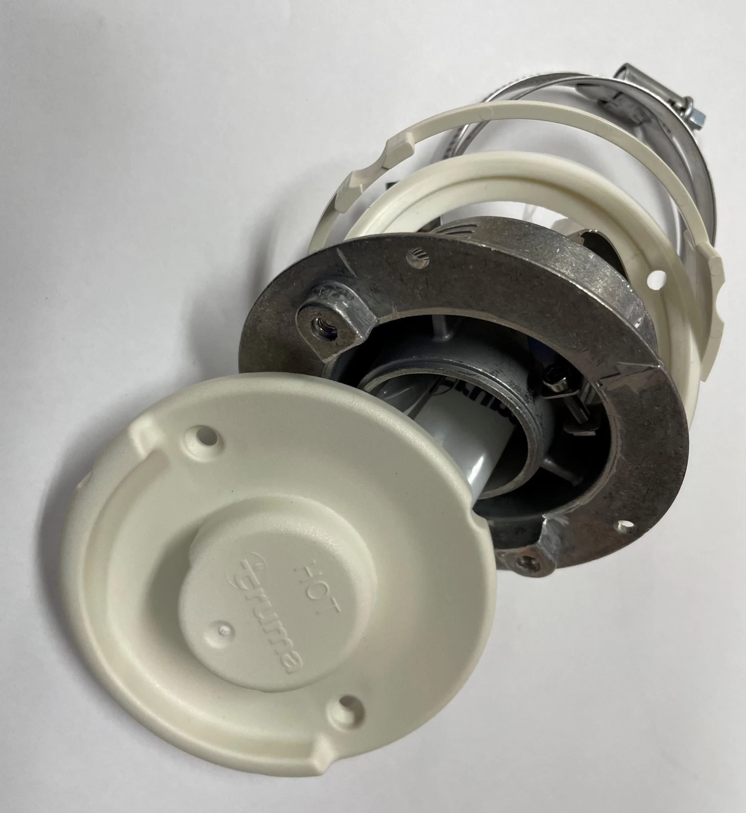 Truma Vario Exhaust Wall Cowl Housing Kit White - Image 2