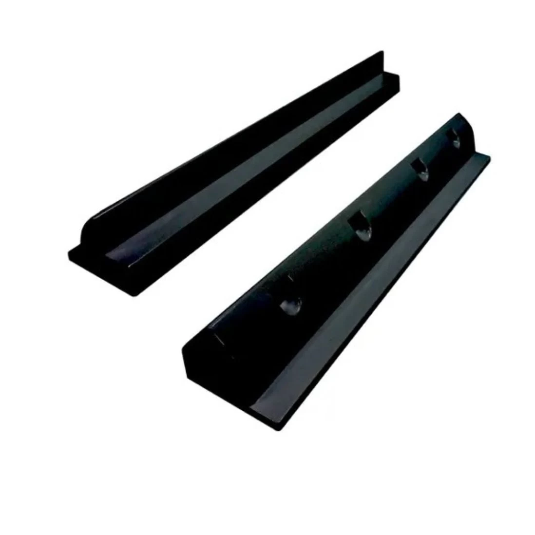Solar Panel Side Brackets 530mm Black 2Pk