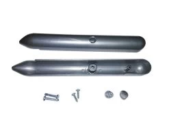 Tecno - Nuova Mapa Grey Plastic Foot-Board Cover - Per Pair 1P01063