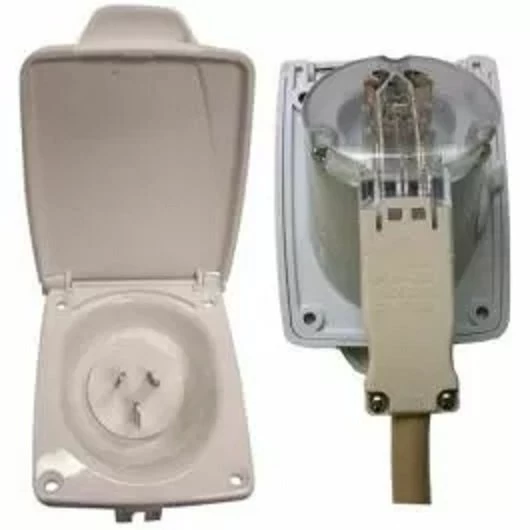 CMS 15AMP Plug Power Inlet White. JIL15 WT - Image 2