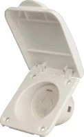 10A Power Outlet Socket - White Ol10