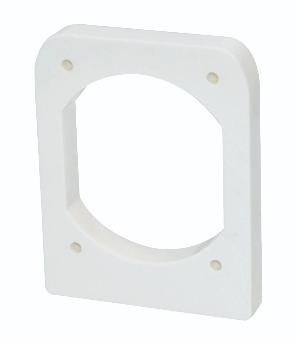 13mm Mounting Flange - White Mf13C