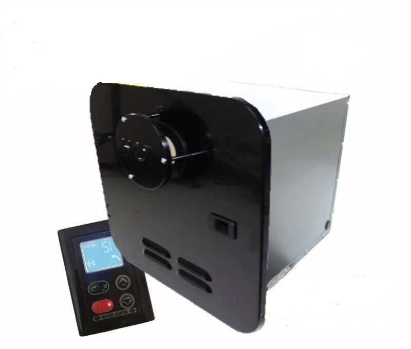 Girard Endless Hot Water System Black Door Gas Instantaneous