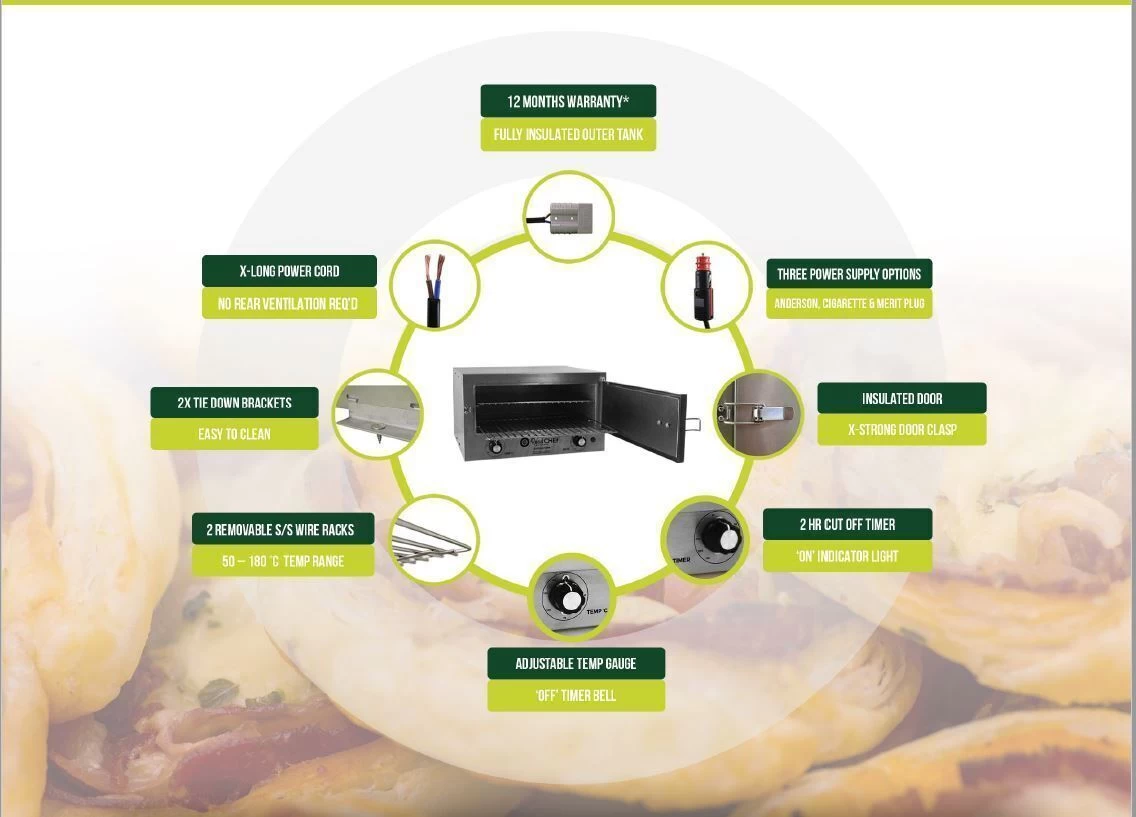Road Chef 12 Volt Oven (RCL12V) - Image 6