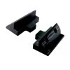 Solar Panel Side Brackets 180mm Black 2Pk