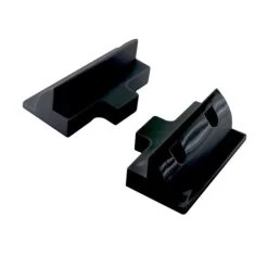 Solar Panel Side Brackets 180mm Black 2Pk