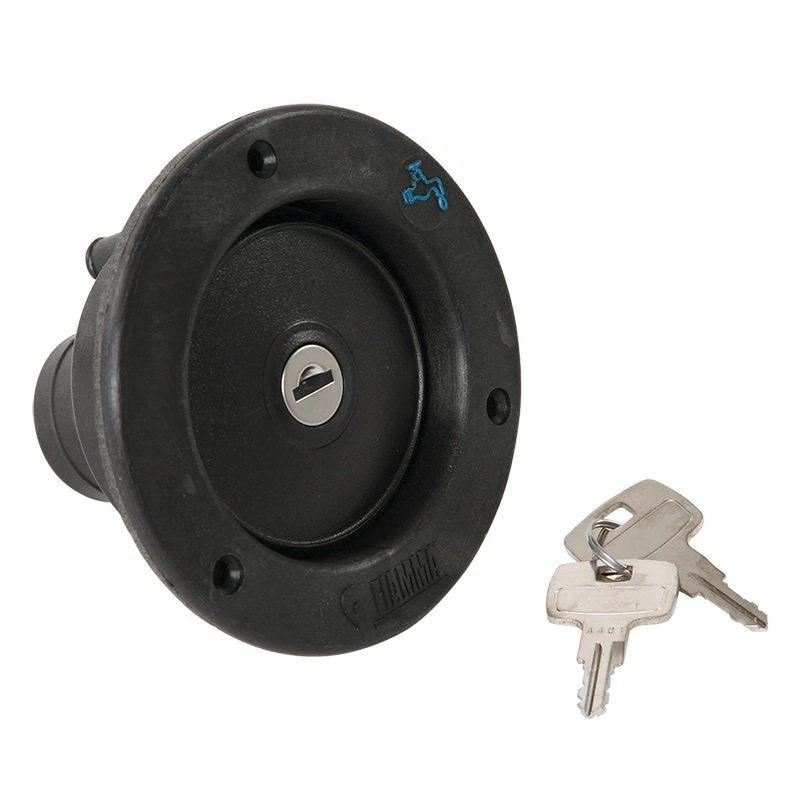 Fiamma Water Filler Cap Lockable Black