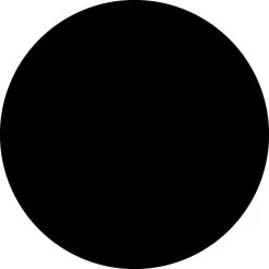 Bushranger Spare Wheel Cover Plain Black Caravan 600mm - 660mm