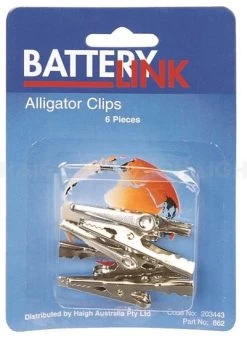Battery Link Battery Test Clip 10A 6 Pack