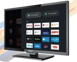 Sphere S8 23.8" FHD ELED TV/DVD Combo & Smart - 12/240V With Hako Mini