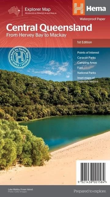 Hema Central Queensland Map 1st Edition