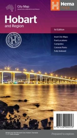 Hema Hobart & Region Map