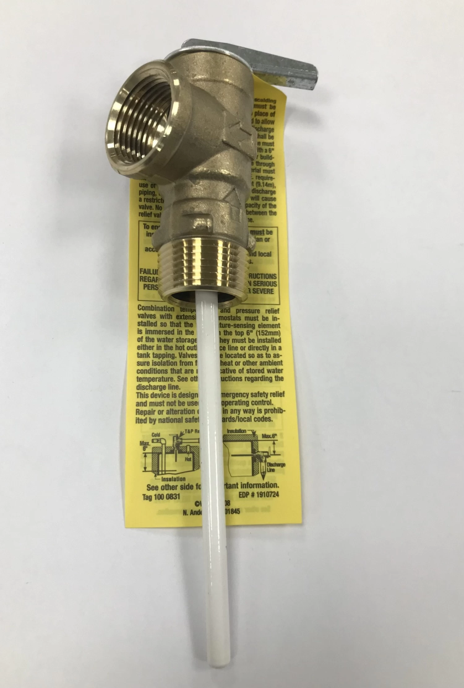 Suburban Pressure Relief Valve 3/4" Lead Free Mpt For SW6Pa & SW6DA. 161230