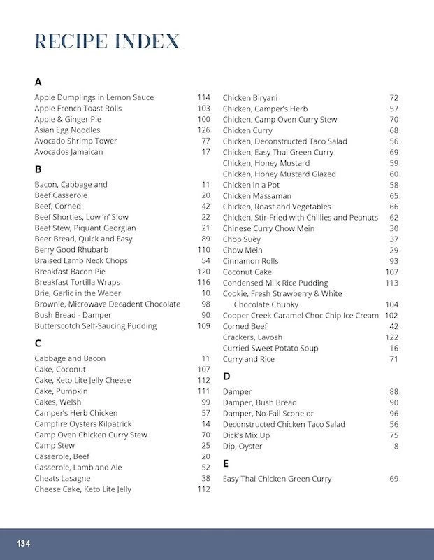 Camps Australia Wide Community Cookbook - Image 5