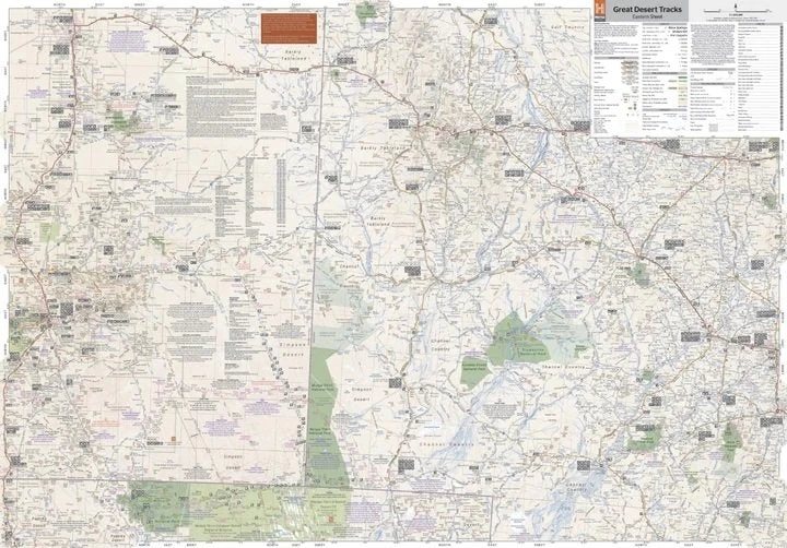 Hema Great Desert Tracks Eastern Sheet - Image 2