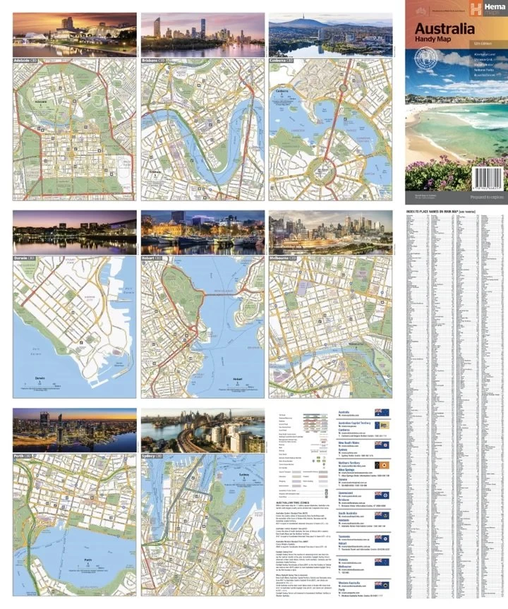 Hema Australia Handy Map 12th Edition - Image 2