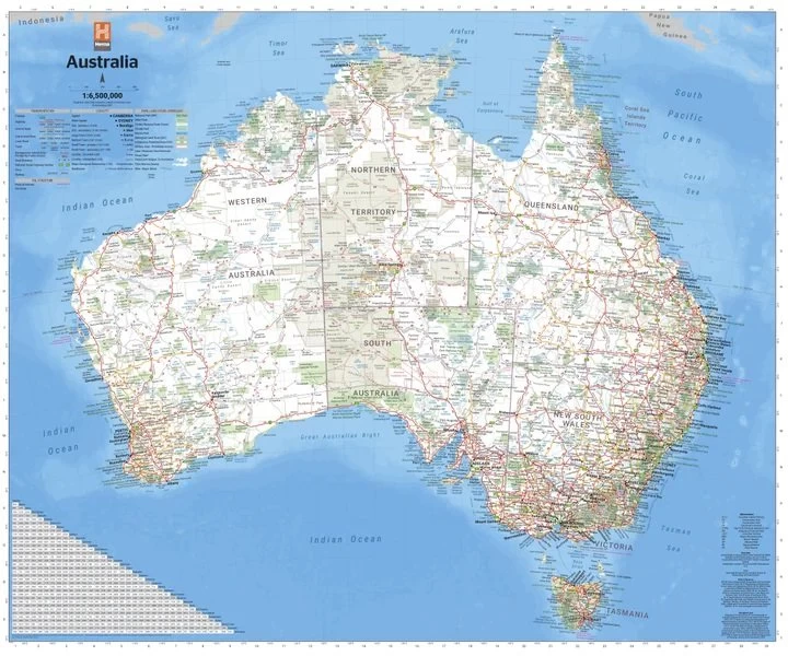Hema Australia Handy Map 12th Edition - Image 4