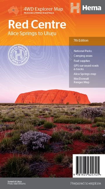 Hema The Red Centre 7th Edition