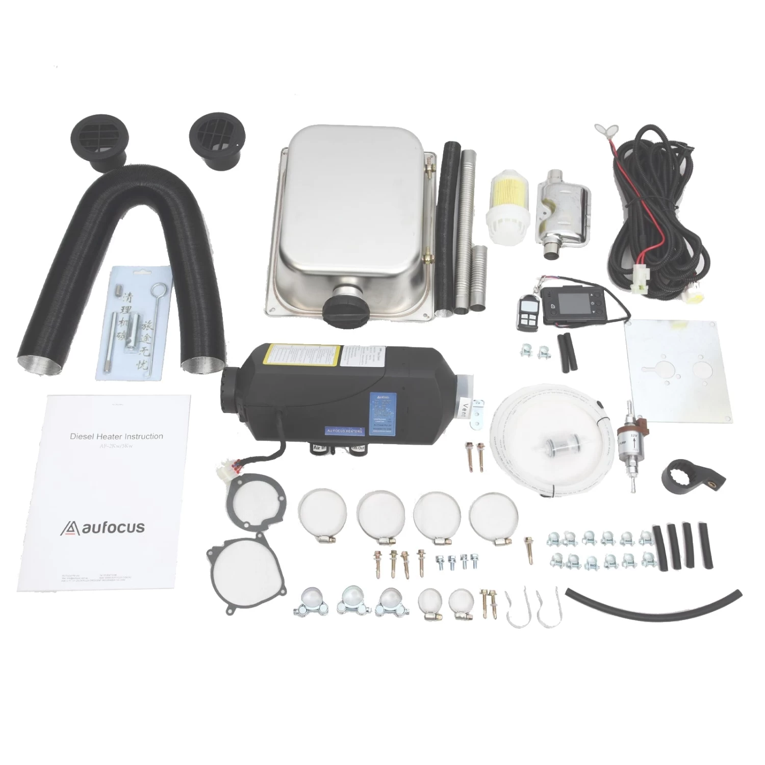 AU Focus Caravan Diesel Heater 12V 2KW Includes Tank - Image 2