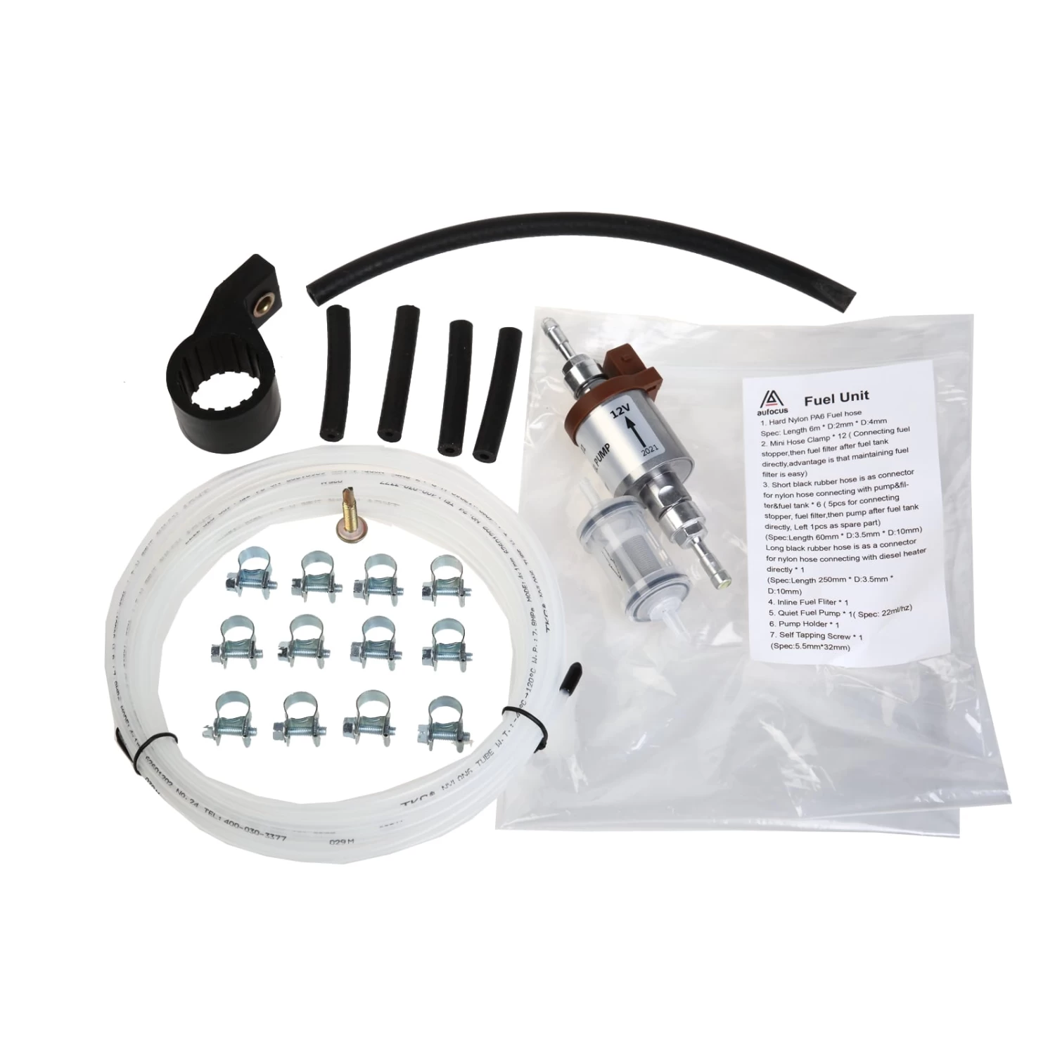 AU Focus Caravan Diesel Heater 12V 2KW Includes Tank - Image 6