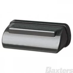 LED Licence Plate Light 10-30V 4 LED 75 X 29 X 33mm Rear Mount Black