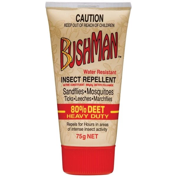 Bushman Ultra Insect Repellent Gel 75g - 80% Deet