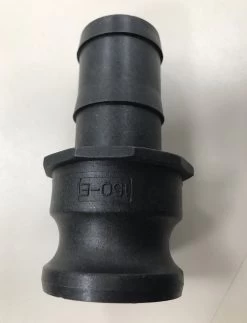 Camlock 38mm Type E (Adaptor X Hose Tail) Poly Propylene