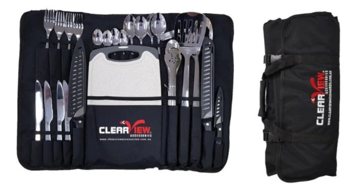 Clearview Cutlery Set 24 Piece - Image 3