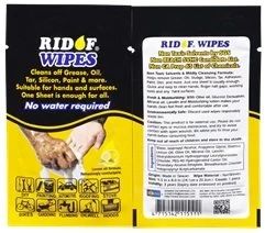 Ridof Wipes Single Pk