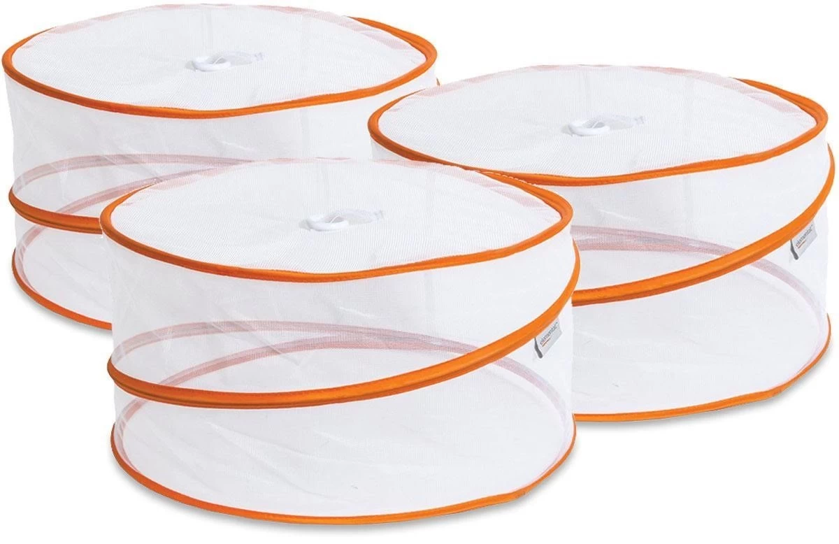 Collapsible Compact Food Covers 3Pk