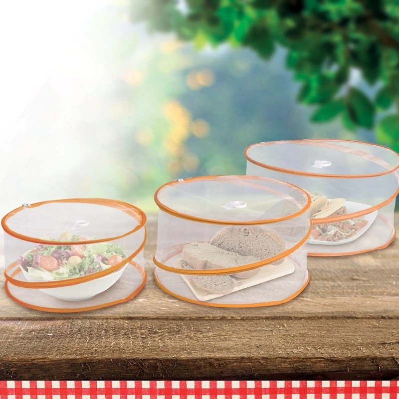 Collapsible Compact Food Covers 3Pk - Image 2