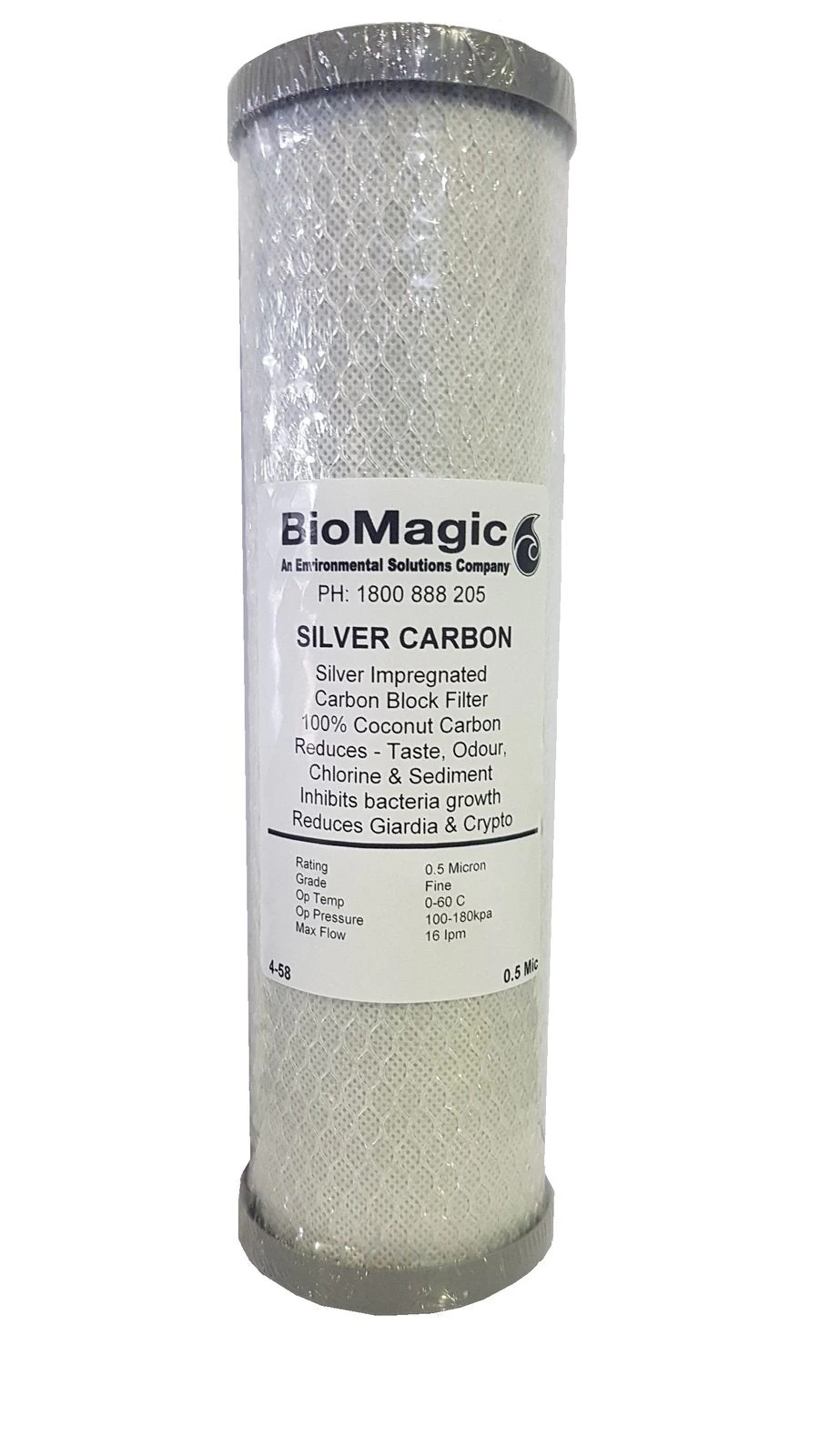 10'' 1 Micron Carbon Filter