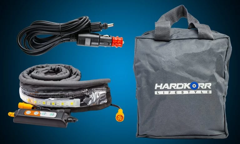 1.3M Lifestyle Ezy-Fit LED Awning Light Orange/White - Image 2