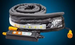 1.3M Lifestyle Ezy-Fit LED Awning Light Orange/White