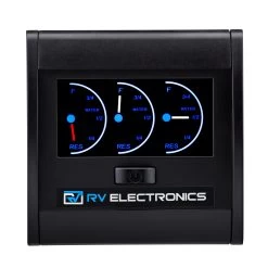 RV Elec LCD Triple Water Level Indicator
