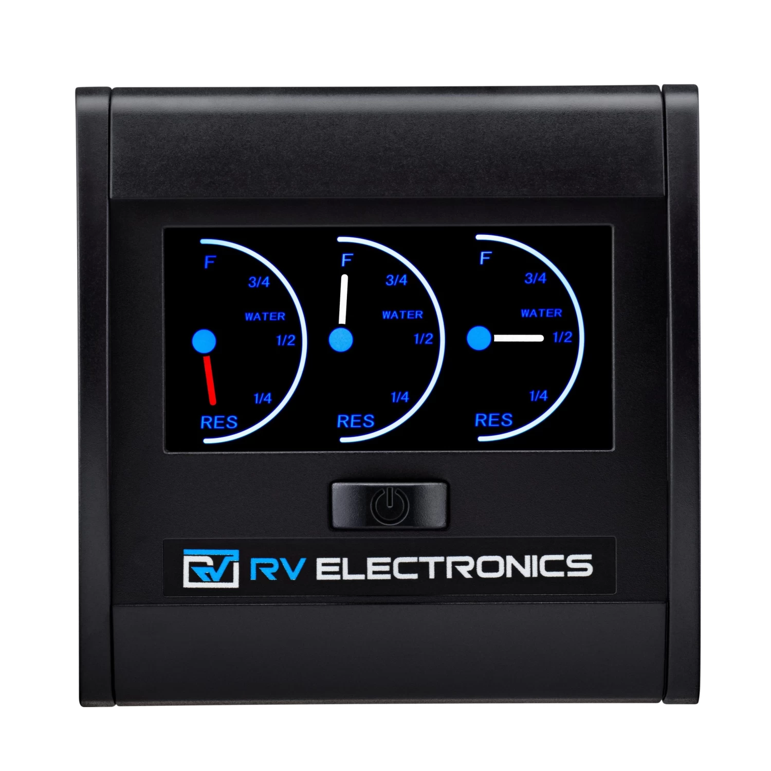 RV Elec LCD Triple Water Level Indicator