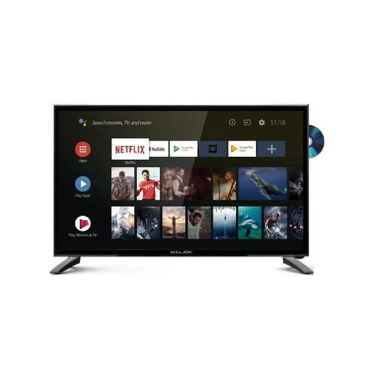 Englaon 24" Full HD Smart TV Android 11 With Chromecast, Bluetooth & DVD 12/240V - Image 2
